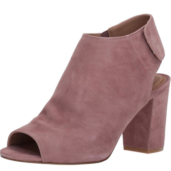 NWT Steve Madden Women's NONSTP Heeled Sandal, mauve suede, 7.5 M US - Picture 2 of 6